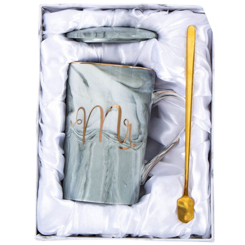 Kubek ceramiczny z pokrywką 450 ml — Aromalax