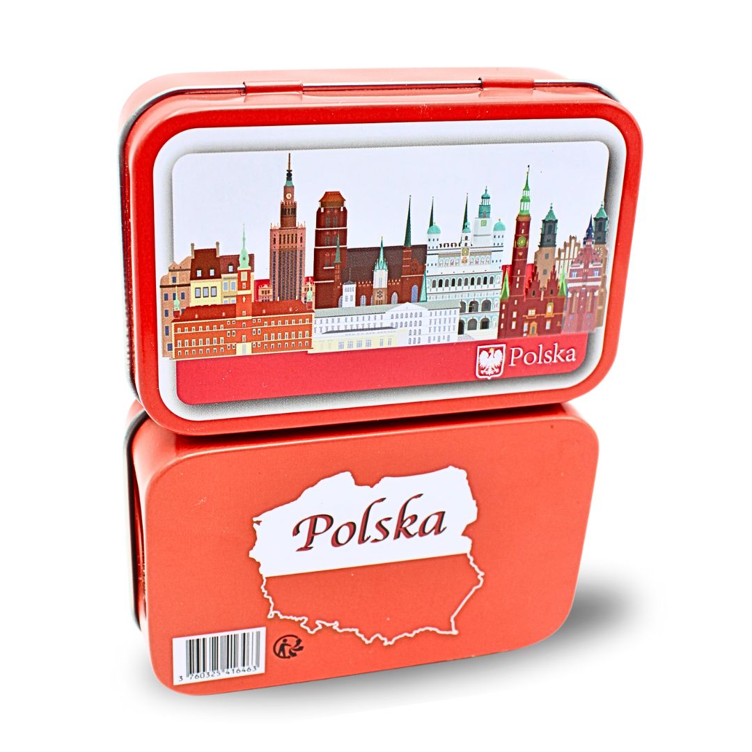 Ozdobne Metalowe Pudełko