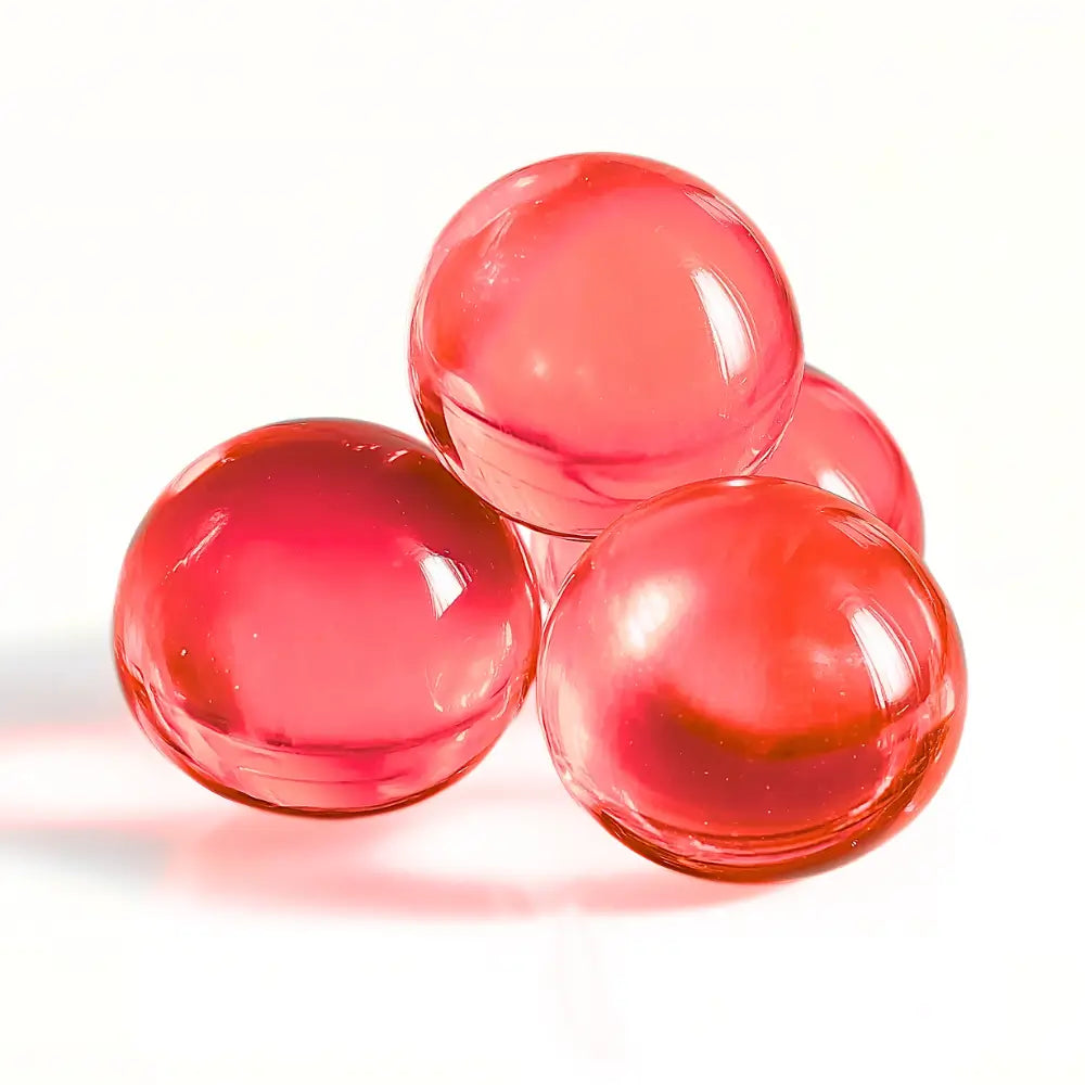 ensemble de perles de bain