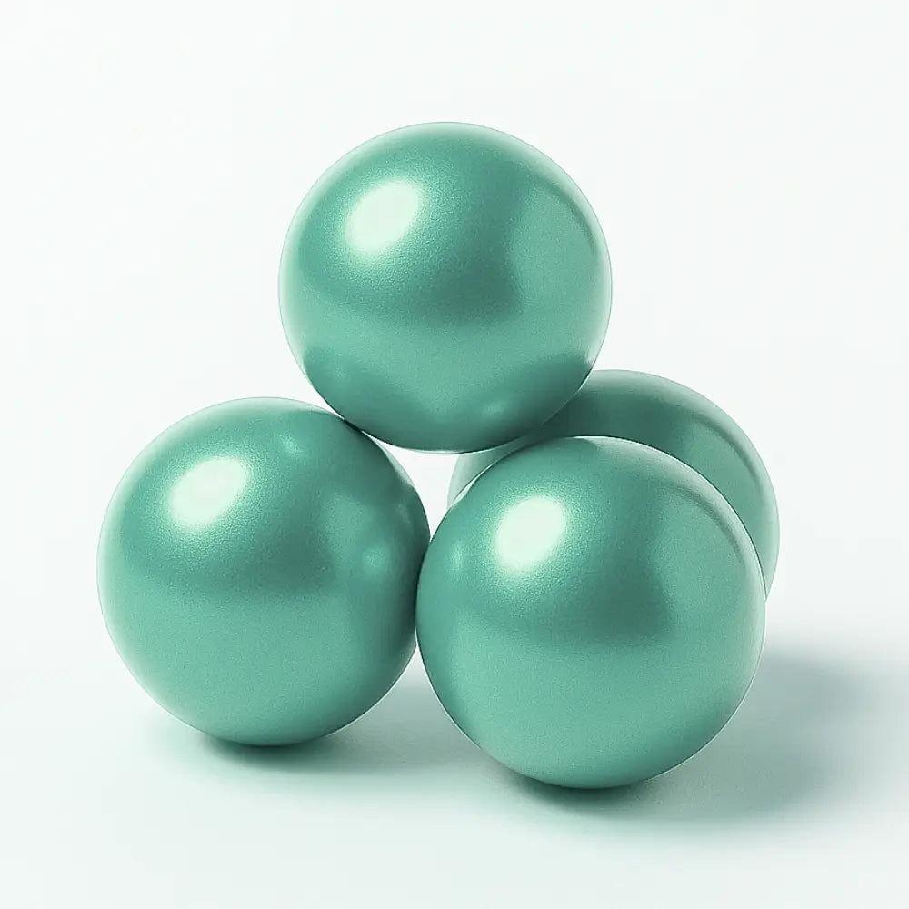 ensemble de perles de bain