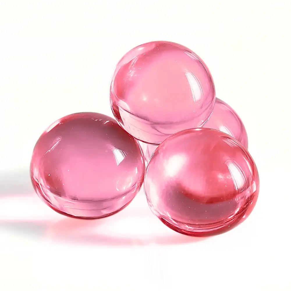 ensemble de perles de bain