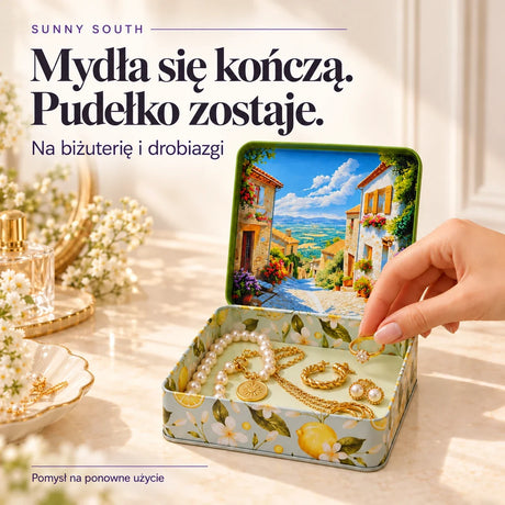 Sunny South — pomysł na ponowne użycie metalowego pudełka
