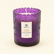 Świeca sojowa Aromalax Lawenda i Bergamotka 200 g – hero